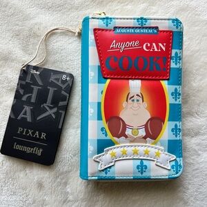 Loungefly Disney-Pixar Ratatouille 15th Anniversary Gusteau's Cookbook Wallet